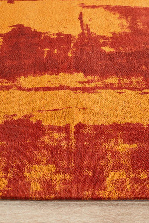 Magnolia 11 Paprika Rug - Floorsome - MODERN