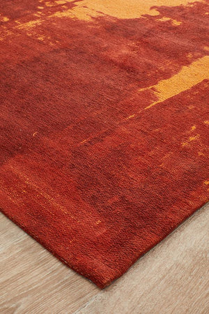Magnolia 11 Paprika Rug - Floorsome - MODERN