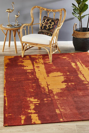 Magnolia 11 Paprika Rug - Floorsome - MODERN