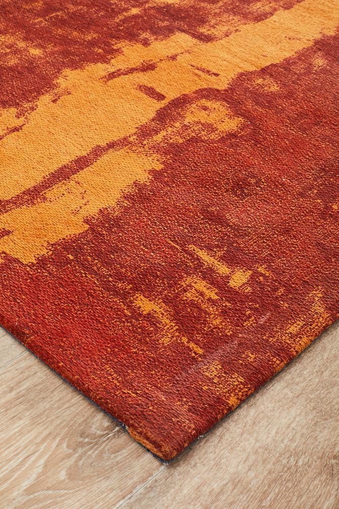 Magnolia 11 Paprika Runner Rug - Floorsome - MODERN - MGN - 11 - PAP - 300X80 - MODERN
