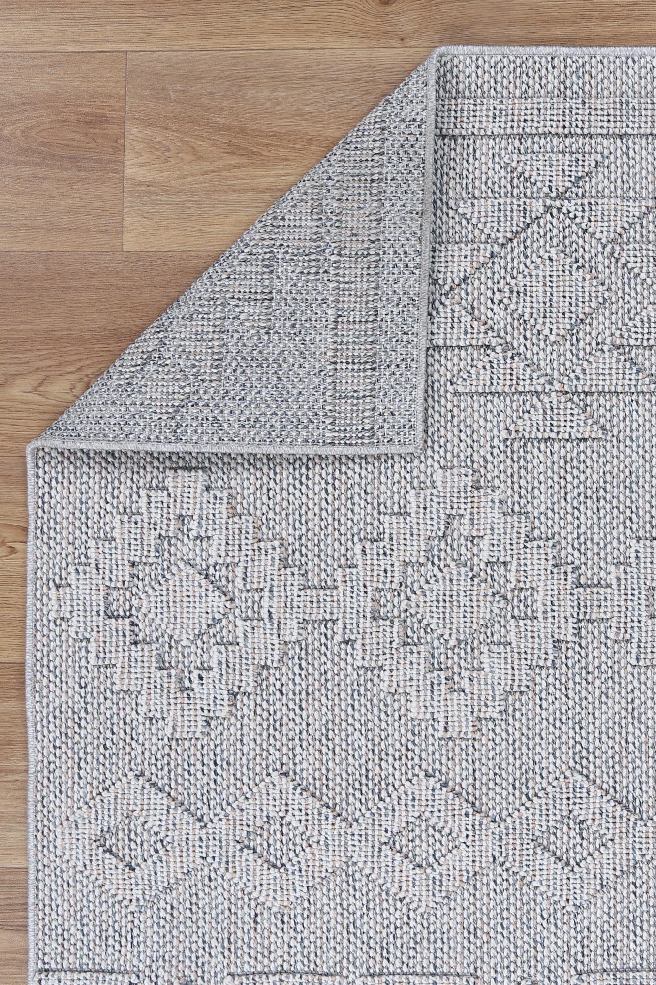 Maldives Indoor/Outdoor Grey Rug - Floorsome - Rug - MALD280TW02 - Rug
