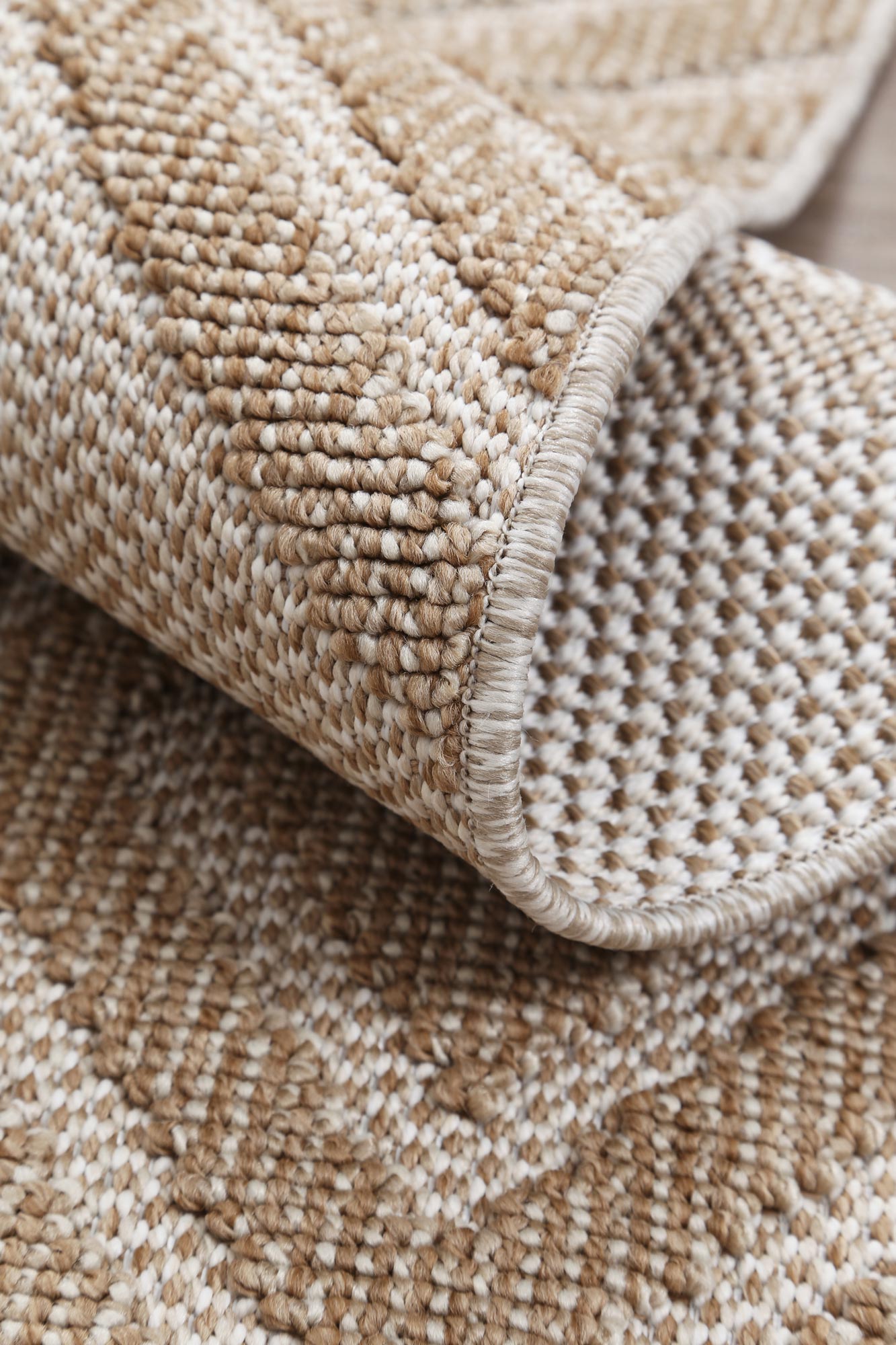 Maldives Modern Indoor/Outdoor Beige Rug - Floorsome - Rug - MALD280TW04 - Rug