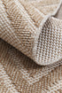 Maldives Modern Indoor/Outdoor Beige Rug - Floorsome - Rug - MALD280TW04 - Rug