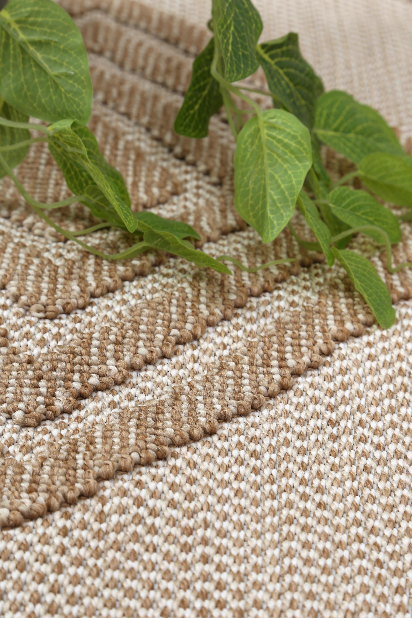 Maldives Modern Indoor/Outdoor Beige Rug - Floorsome - Rug - MALD280TW04 - Rug