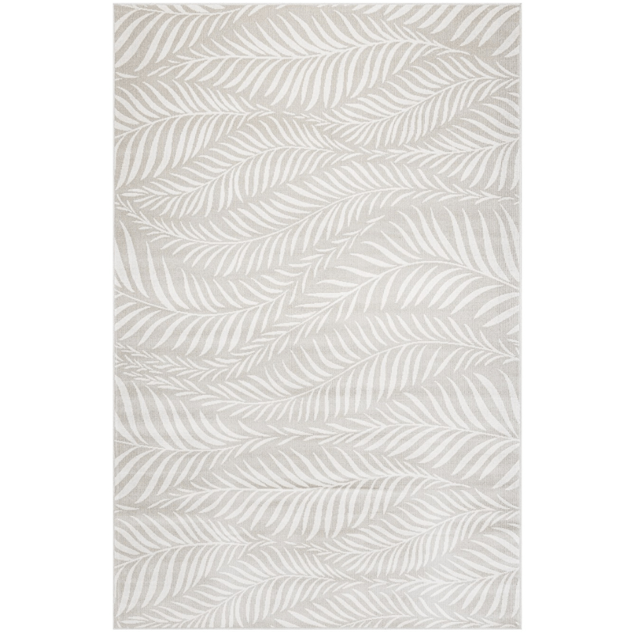 Manad Beige Botanical indoor Outdoor Rug - Floorsome - Rugs