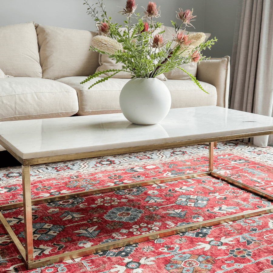Manila Traditional Machine Washable Rug - Floorsome - Modern - MWRMANILA006090 - Modern