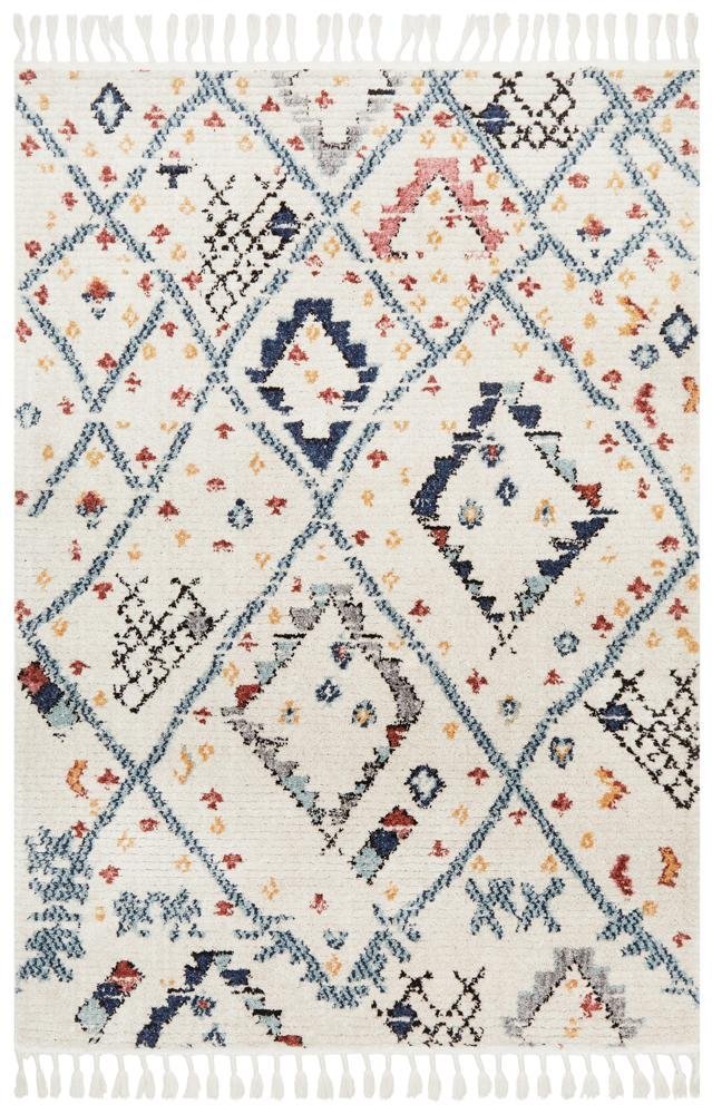 Marrakesh 111 White Rug - Floorsome - Modern - MKS - 111 - WHT - 180X120 - Modern