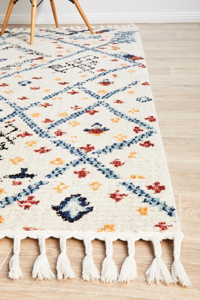 Marrakesh 111 White Rug - Floorsome - Modern - MKS - 111 - WHT - 180X120 - Modern