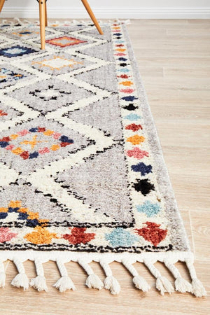 Marrakesh 555 Grey Rug - Floorsome - Modern
