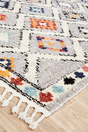Marrakesh 555 Grey Rug - Floorsome - Modern