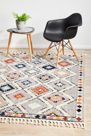 Marrakesh 555 Grey Rug - Floorsome - Modern