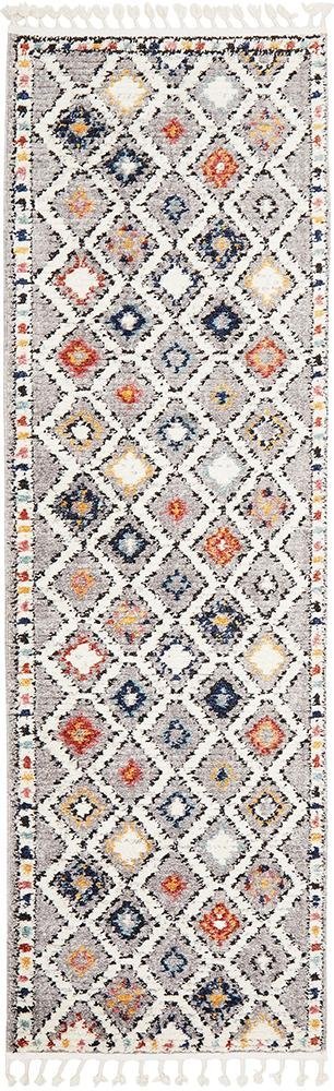 Marrakesh 555 Grey Runner Rug - Floorsome - Modern - MKS - 555 - GRY - 300X80 - Modern