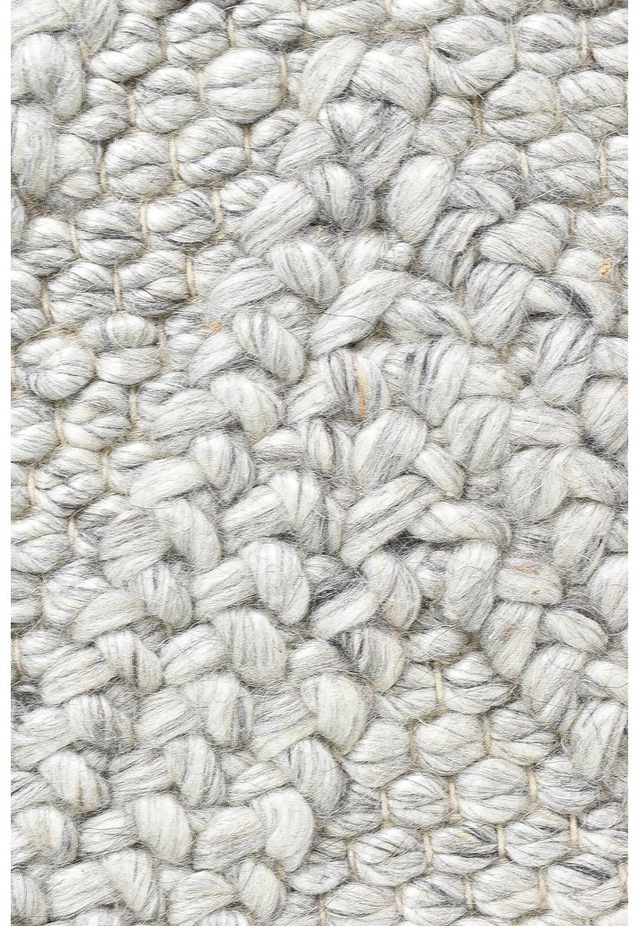 Marseille Wool Rug - Floorsome - FLATWEAVE - LE - VENE - SIL - 160X230 - FLATWEAVE