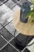 Marvel 297 Dark Grey Black Rug - Floorsome - MODERN - MILL - D297A - D.GREY - BLACK - 60X90 - MODERN