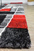 Marvel 297 Dark Grey Red Rug - Floorsome - Modern - MILL - D297A - D.GREY - RED - 60X90 - Modern