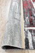 Marvel 347 Light Grey Red Rug - Floorsome - MODERN - MILL - B347B - L.GREY - RED - 60X90 - MODERN
