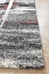 Marvel 347 Light Grey Red Rug - Floorsome - MODERN - MILL - B347B - L.GREY - RED - 60X90 - MODERN