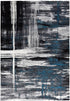 Marvel 347 Light Grey Turquoise Rug - Floorsome - MODERN - MILL - B347B - L.GREY - TURQ - 60X90 - MODERN