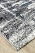 Marvel 347 Light Grey Turquoise Runner - Floorsome - RUNNER - MILL - B347B - L.GREY - TURQ - 80X300 - RUNNER