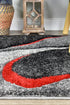 Marvel 37 Dark Grey Red Runner - Floorsome - RUNNER - MILL - D037A - D.GREY - RED - 80X300 - RUNNER