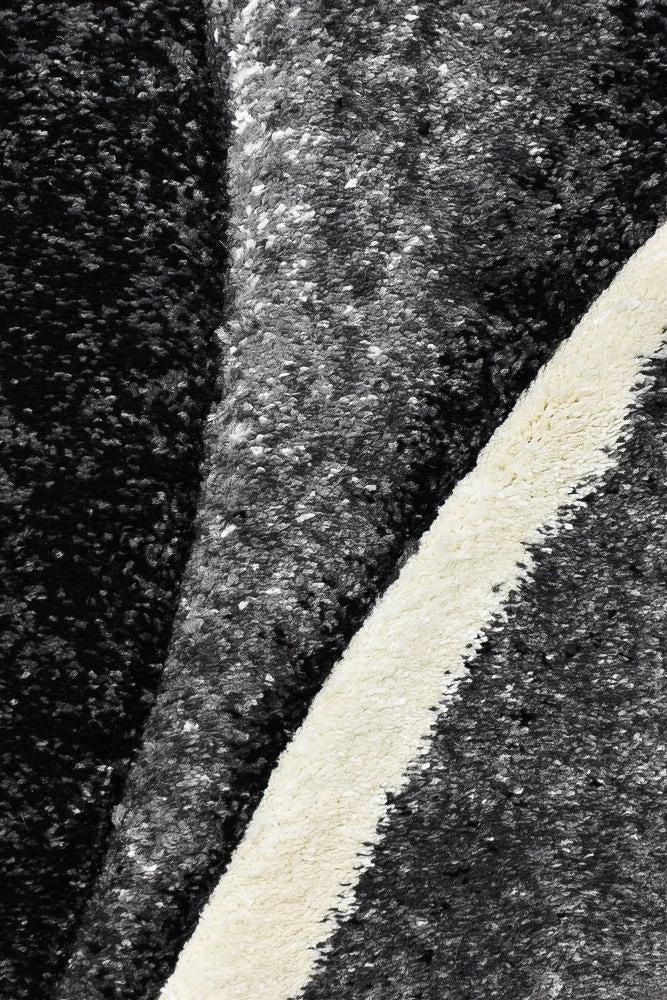 Marvel 37 Dark Grey White Rug - Floorsome - MODERN - MILL - D037A - D.GREY - WHITE - 60X90 - MODERN
