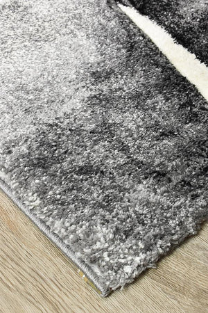 Marvel 37 Dark Grey White Runner - Floorsome - RUNNER
