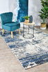 Marvel 651 White Blue Rug - Floorsome - MODERN - MILL - B651A - WHITE - BLUE - 60X90 - MODERN