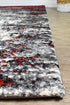 Marvel 651 White Red Rug - Floorsome - MODERN - MILL - B651A - WHITE - RED - 60X90 - MODERN
