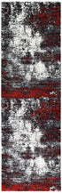 Marvel 651 White Red Runner - Floorsome - RUNNER - MILL - B651A - WHITE - RED - 80X300 - RUNNER