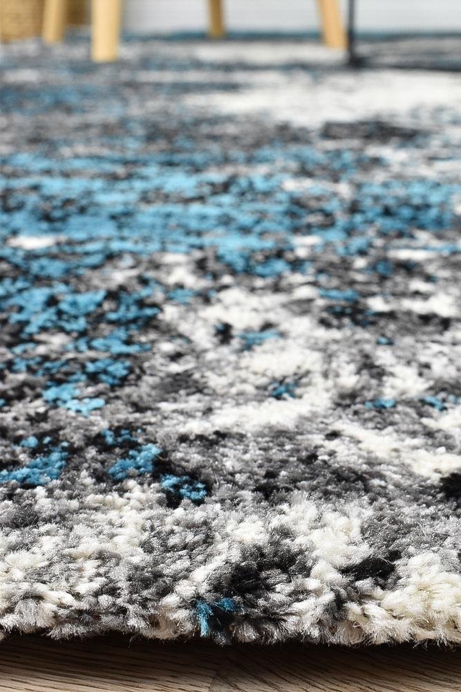 Marvel 651 White Turquoise Rug - Floorsome - MODERN - MILL - B651A - WHITE - TURQ - 60X90 - MODERN