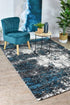 Marvel 651 White Turquoise Rug - Floorsome - MODERN - MILL - B651A - WHITE - TURQ - 60X90 - MODERN