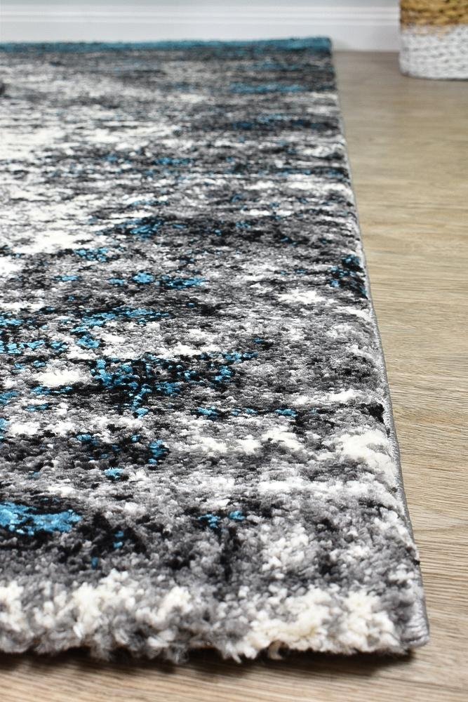 Marvel 651 White Turquoise Rug - Floorsome - MODERN - MILL - B651A - WHITE - TURQ - 60X90 - MODERN