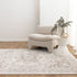 Maya Medallion Cream and Beige Rug - M104 - Floorsome - Area Rug - MAYA160M104 - Area Rug