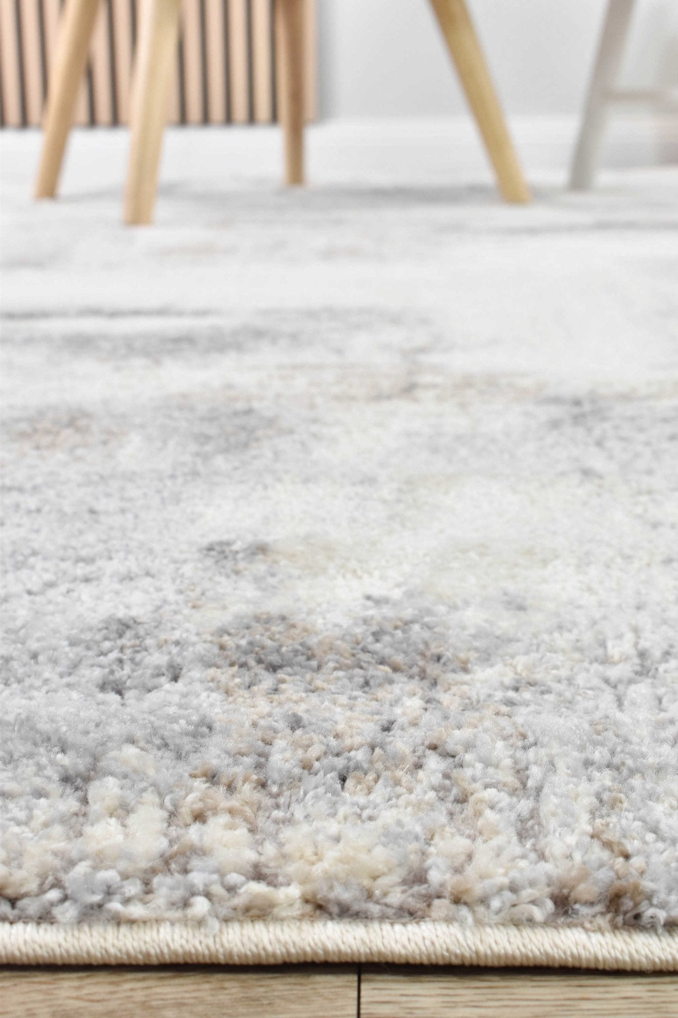 Maya Mosaic Rug - Floorsome - MODERN - CHAR-DRIFTWOOD-80X150 - MODERN