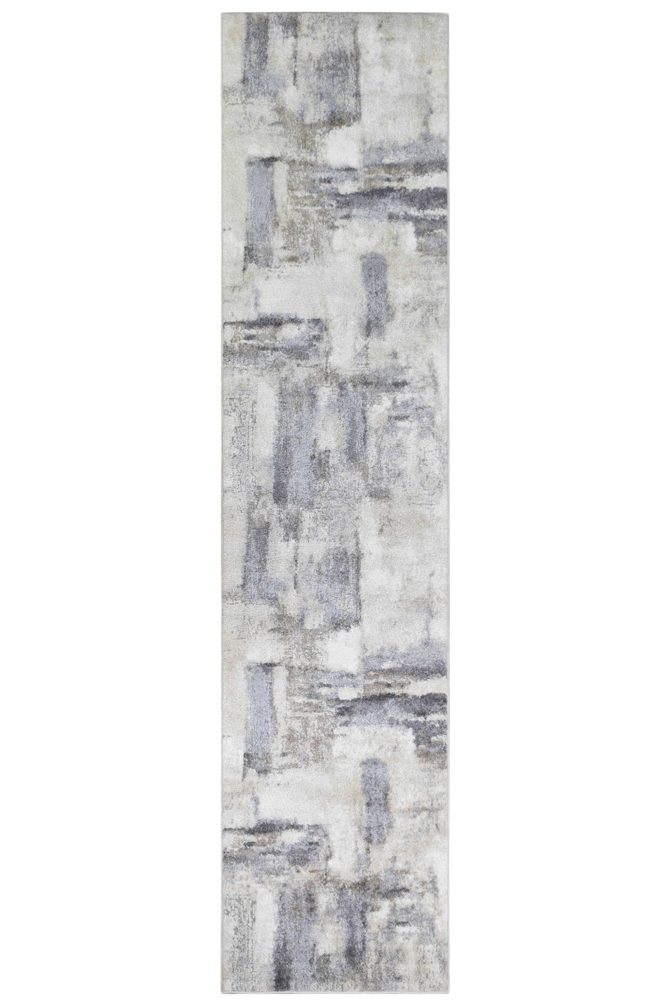 Maya Mosaic Rug - Floorsome - MODERN - CHAR-DRIFTWOOD-80X150 - MODERN