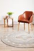 Mayfair Caitlen Grey Round Rug - Floorsome - MAYFAIR COLLECTION - MAY - CAT - GRY - 150X150 - MAYFAIR COLLECTION