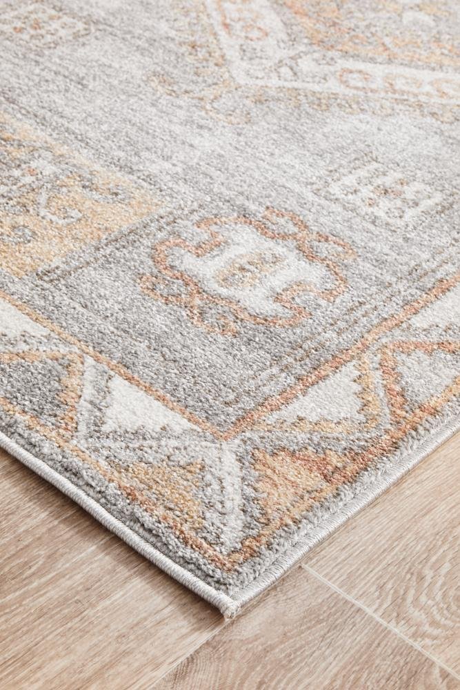 Mayfair Caitlen Grey Runner Rug - Floorsome - MAYFAIR COLLECTION - MAY - CAT - GRY - 300X80 - MAYFAIR COLLECTION