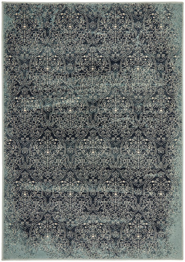 Mayfair Edge Denim Rug - Floorsome - Traditional - OXF - 435 - DEN - 230X160 - Traditional