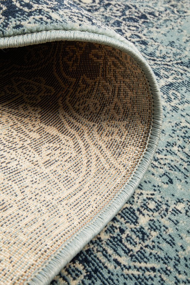 Mayfair Edge Denim Rug - Floorsome - Traditional - OXF - 435 - DEN - 230X160 - Traditional