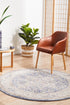 Mayfair Hugo Ocean Round Rug - Floorsome - MAYFAIR COLLECTION - MAY - HUG - OCE - 150X150 - MAYFAIR COLLECTION