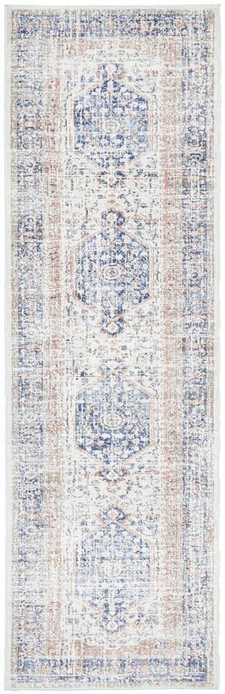 Mayfair Lorissa Blue Rug - Floorsome - MAYFAIR COLLECTION - MAY - LOR - BLU - 300X80 - MAYFAIR COLLECTION