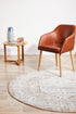 Mayfair Lorissa Peach Round Rug - Floorsome - MAYFAIR COLLECTION - MAY - LOR - PEA - 150X150 - MAYFAIR COLLECTION