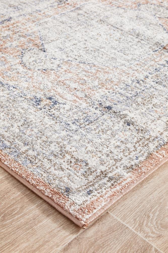 Mayfair Lorissa Peach Runner Rug - Floorsome - MAYFAIR COLLECTION - MAY - LOR - PEA - 300X80 - MAYFAIR COLLECTION