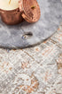 Mayfair Lorissa Silver Round Rug - Floorsome - MAYFAIR COLLECTION - MAY - LOR - SIL - 150X150 - MAYFAIR COLLECTION