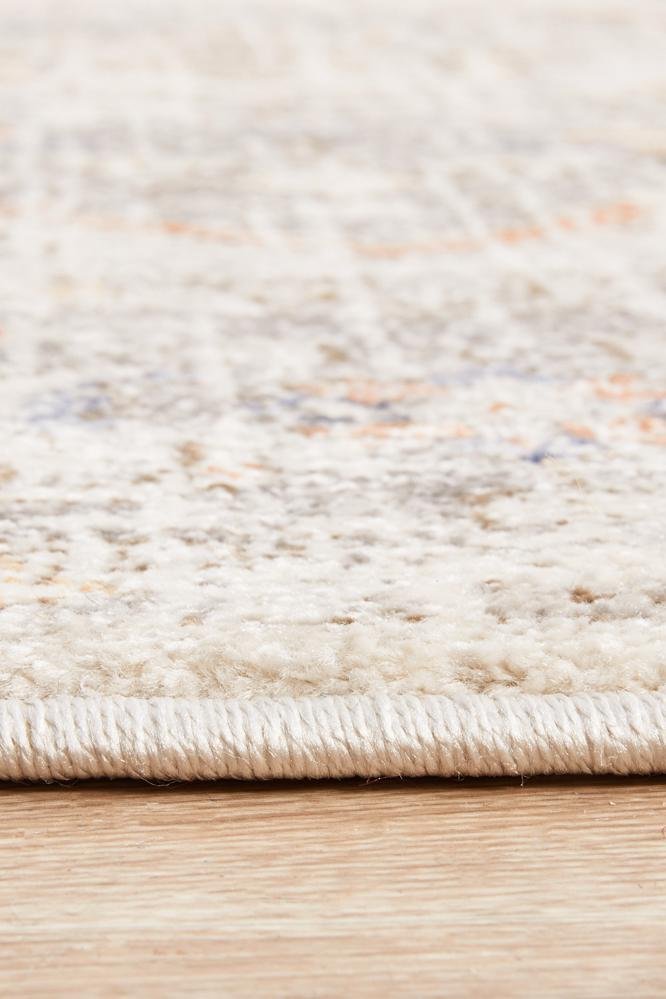 Mayfair Lorissa Silver Round Rug - Floorsome - MAYFAIR COLLECTION - MAY - LOR - SIL - 150X150 - MAYFAIR COLLECTION