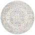 Mayfair Lorissa Silver Round Rug - Floorsome - MAYFAIR COLLECTION - MAY - LOR - SIL - 150X150 - MAYFAIR COLLECTION