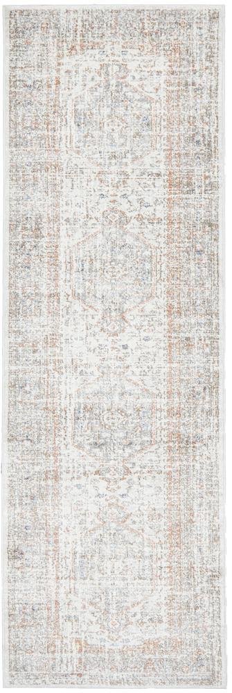 Mayfair Lorissa Silver Runner Rug - Floorsome - MAYFAIR COLLECTION - MAY - LOR - SIL - 300X80 - MAYFAIR COLLECTION