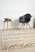 Mayfair Squares Bone Rug - Floorsome - Traditional