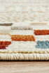 Mayfair Squares Bone Rug - Floorsome - Traditional