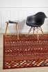 Mayfair Squares Rust Rug - Floorsome - Traditional - OXF - 431 - RUS - 230X160 - Traditional